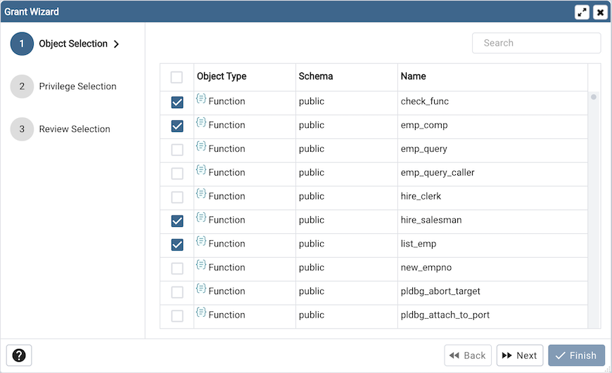 Postgresql grant select on view